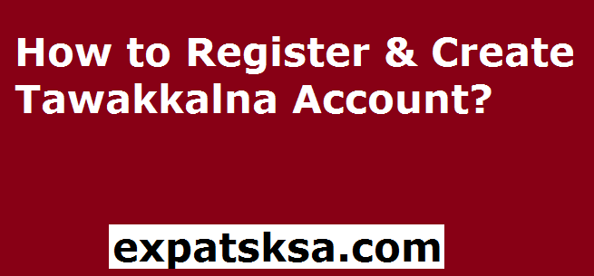 Create Tawakkalna Account
