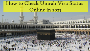 How to Check Umrah Visa Status Online in 2023